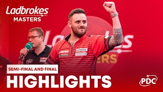 DARTING DESTINY  SemiFinal and Final Highlights  2022 Ladbrokes Masters [upl. by Mildrid]