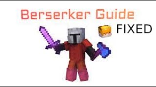 Berserk Gear Guide 2023  Hypixel SkyBlock Guide FIXED [upl. by Assiralk]