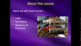 Introduction to Higher Mathematics  Lecture 1 Problem Solving 101 [upl. by Mika]