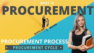 What is Procurement   Procurement Process  The Procurement Cycle [upl. by Dorian300]