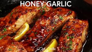 Browned Butter Honey Garlic Salmon [upl. by Tavis]