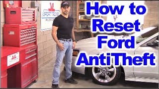 How to Reset the Anti Theft System on Fourth Generation Ford Mustang [upl. by Warrin]