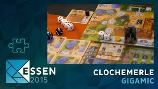 Essen 2015  jeu Clochemerle  Gigamic  VF [upl. by Thenna]