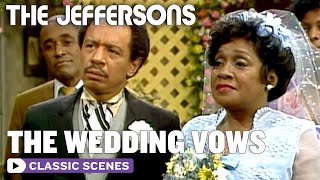 George and Louise Renew Their Wedding Vows  The Jeffersons [upl. by Ken]