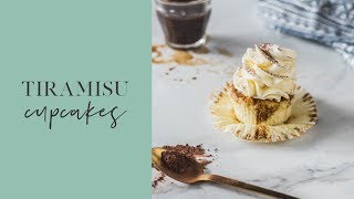 Tiramisu Cupcakes  The Cupcake Confesson [upl. by Annay]