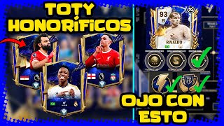 Cartas TOTY Menciones Honoríficas entendiendo Icon Evolutions y más  FC Mobile [upl. by Htebirol865]