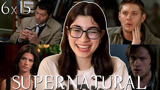 BREAKING THE FOURTH WALL Supernatural 6x15 Reaction [upl. by Nnail443]