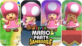 TOADETTE VoiceAnimations in Super Mario Party Jamboree [upl. by Llesram]