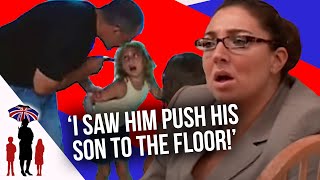 The MOST AGGRESSIVE parents in Supernanny history  Supernanny Compilation [upl. by Ehctav]