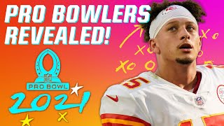 NFL 2021 Pro Bowlers Revealed [upl. by Yalahs507]