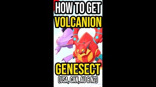 How to Get Volcanion amp Genesect EVENT ENDED in Pokémon Sword amp Shield USACANAUNZ [upl. by Kumar]