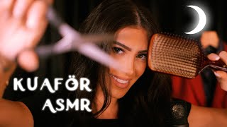 Berber ve Bakım Türkçe ASMR  Barber amp Skincare ASMR  KUAFÖR ASMR [upl. by Bartolemo153]