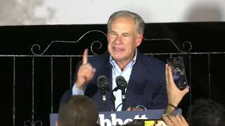 Texas Gov Greg Abbott gives victory speech after winning election against Beto O’Rourke [upl. by Leonhard]