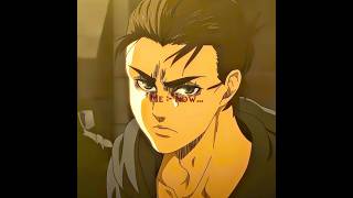 eren Yeager 🩸 4k edit erenyeager eren attackontitan shorts [upl. by Lokcin358]