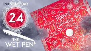 Diamine Inkvent Calendar 2021 Day 24 Yuletide [upl. by Akisej]