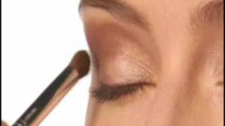 How to Apply Eye Shadow  Clinique Eyeshadow Powder [upl. by Euqinahs604]