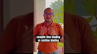 compile time binding vs runtime binding in c hft cpp oopsconcepts [upl. by May]