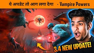 🔥BGMI New Vampire Mode is Here  Flying Vampires Ware Wolf power in BGMI 34 New Update [upl. by Janerich495]