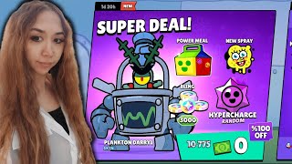 🤑Ich KAUFE 1 TAG ALLES in der KROSSEN KRABBE 🤑BRAWL STARS DEUTSCH✅ [upl. by Durwyn729]