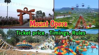 Mount Opera amusement park Mount Opera entry ticket price TimingsMount Opera in Hyderabadpart  1 [upl. by Konstanze728]