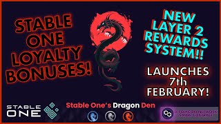 STABLE ONE LAYER 2 PROJECT COMING SOON 🐲 Increase Your MATIC ROI  Rate With Dragon Den Bonuses 🐉 [upl. by Buine431]