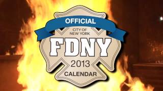 2013 Official FDNY Calendar Sneak Peek [upl. by Akirdnuhs]