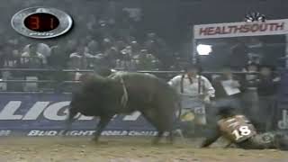 Mudslinger bucks Mario Galindo  01 PBR World Challenge [upl. by Ihdin]