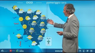 Le condizioni meteo di oggi in Toscana  giovedì 14 settembre [upl. by Cutlor]