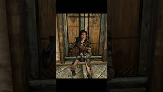 Skyrim ٠ Followers Reaction to Invisibility Spell skyrim [upl. by Adniles]