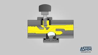 Hidráulica Básica 25  ¿Cómo Funcionan Las Válvulas De Control De Flujo [upl. by Alves97]