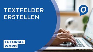 Tutorial Microsoft Word Textfelder erstellen [upl. by Mccandless]