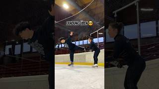 SO EINFACH IST EISKUNSTLAUFEN zu LERNEN 😱⛸️ nicht einfach 🤯 eiskunstlauf challenge eislaufen [upl. by Teryn]