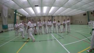 Keele Karate at Summer School 2015 [upl. by Elicec]