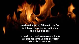 Lost in the Fire  Gesaffelstein amp The Weeknd Lyrics Ingles Español [upl. by Raman]