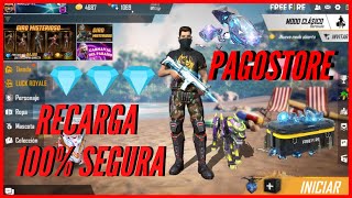 FREE FIRE  COMO RECARGAR DIAMANTES POR PAGOSTORE EN EFECTIVO  💎💎💎 [upl. by Xonnel880]