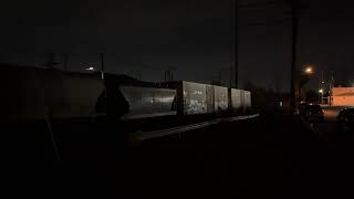 Conrail Freight Train at Brooklawn NJ  March 2024 [upl. by Inaboy]