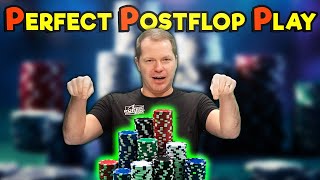 Learn This Postflop Strategy CRUSH Small Stakes Poker [upl. by Fanchet]