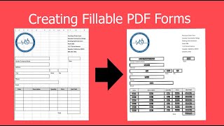 Creating Fillable PDF Forms in Acrobat Pro DC [upl. by Nyladnohr]