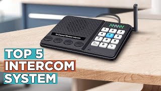 Top 5 Best Intercom Systems [upl. by Aleyam]