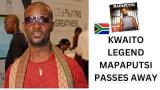 Kwaito Legend Mapaputsi Passes Away  Izinja Creator Dies  Sandile Ngwenya [upl. by Dannica]