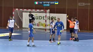 Qualificazioni Mondiali Pallamano 2019 Italia vs Ucraina [upl. by Corkhill]