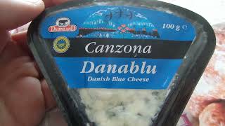 I Сільпо Canzona Датский сыр с плесенью Danablu Danish Blue Cheese Украина Ukraine 20220101 [upl. by Libre]