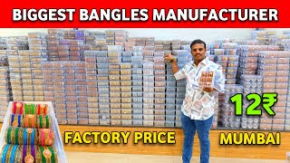 Bangles Manufacturer Mumbai  Wholesale Bangles Market Mumbai  Metal Bangles Market Mumbai [upl. by Spanos]