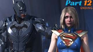 INJUSTICE 2  CHAPTER 12  THE CHOICE  BATMAN ABSOLUTE JUSTICE GOOD ENDING  STORY MODE CUTSCENE [upl. by Dinin]