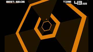 Super Hexagon PC  Stage 2 quotHexagonerquot Harder completed  6032 seconds [upl. by Teage563]