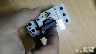 MOELLER Industrial Motor Protector Circuit Breaker and Auxiliary Simplified [upl. by Aicssej]