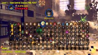 All Gold Bricks  Central Park  LEGO Marvel Super Heroes [upl. by Jenda355]