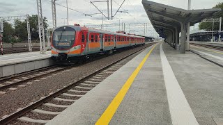 Odjazd Kibla z EN57  2043 Regio do Torunia Głównego [upl. by Urbanna]