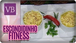 Escondidinho de mandioquinha e palmito  Você Bonita 130716 [upl. by Eemiaj]