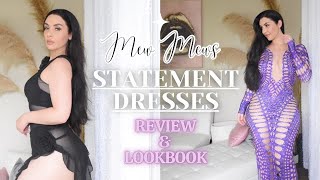 STATEMENT DRESSES REVIEW amp LOOKBOOK  MEW MEWS [upl. by Horn]